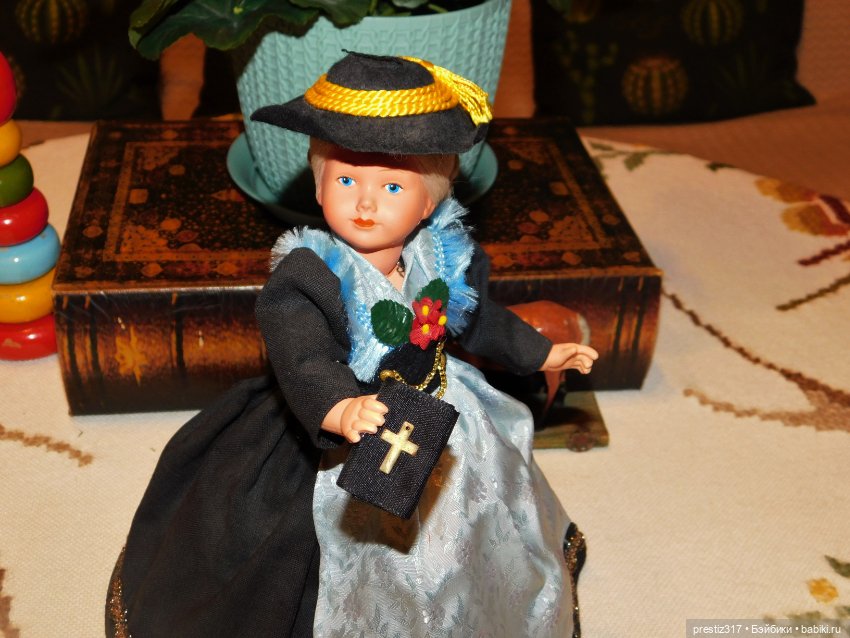 Красивая,антикварная,целлулоидная кукла немецкой компании AJ .Новая (фото 7)