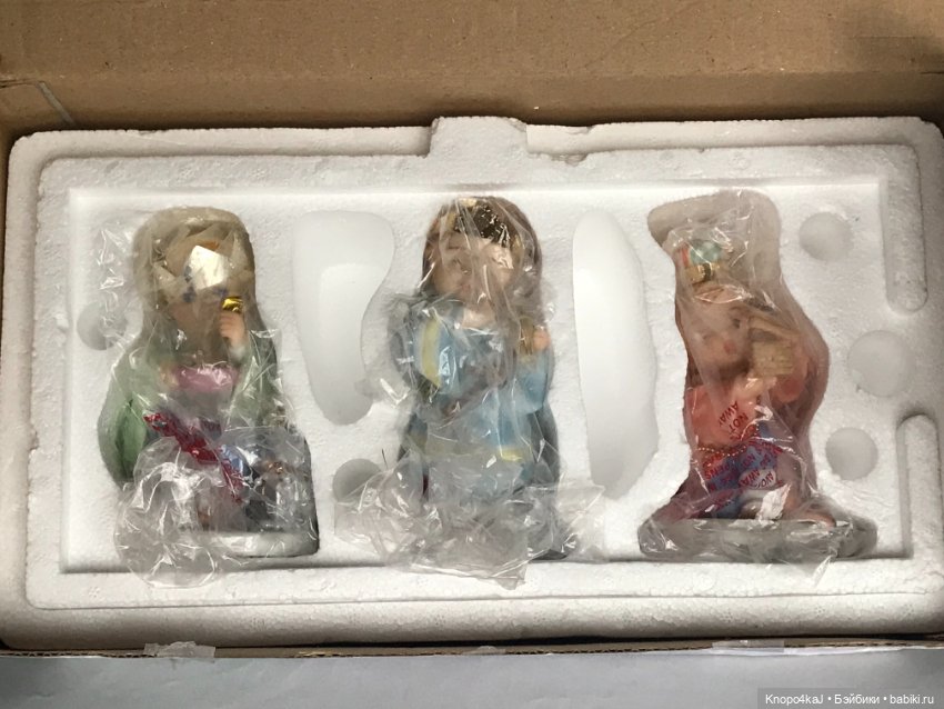 Ashton Drake Marie Osmond Little Miracles Королевские дары - персонажи Рождественского вертепа