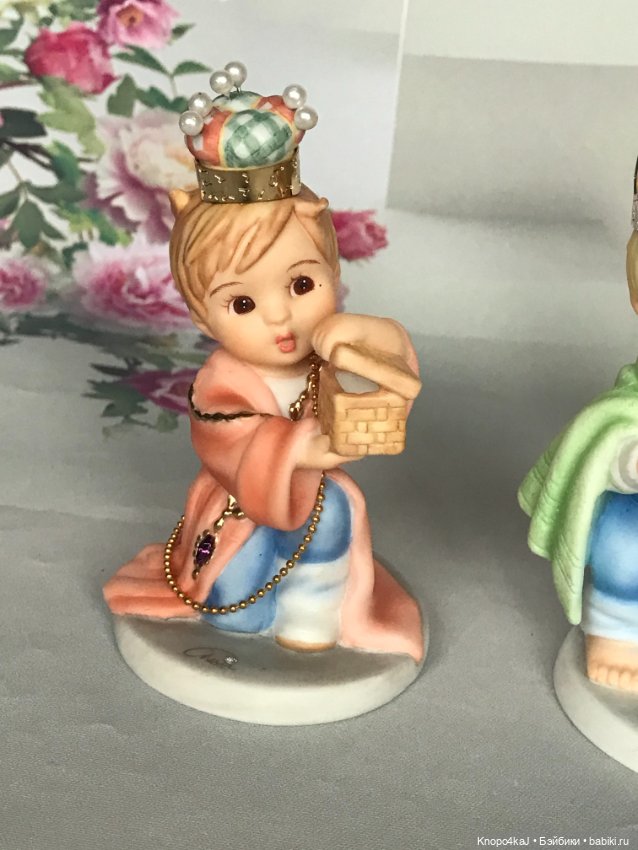 Ashton Drake Marie Osmond Little Miracles Королевские дары - персонажи Рождественского вертепа (фото 3)