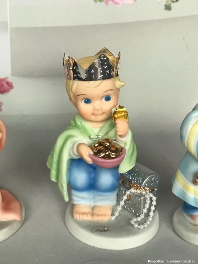 Ashton Drake Marie Osmond Little Miracles Королевские дары - персонажи Рождественского вертепа (фото 4)