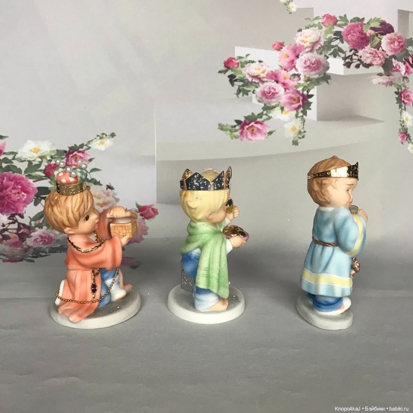 Ashton Drake Marie Osmond Little Miracles Королевские дары - персонажи Рождественского вертепа (фото 8)