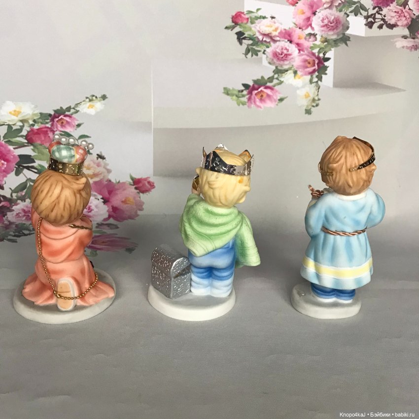 Ashton Drake Marie Osmond Little Miracles Королевские дары - персонажи Рождественского вертепа (фото 9)