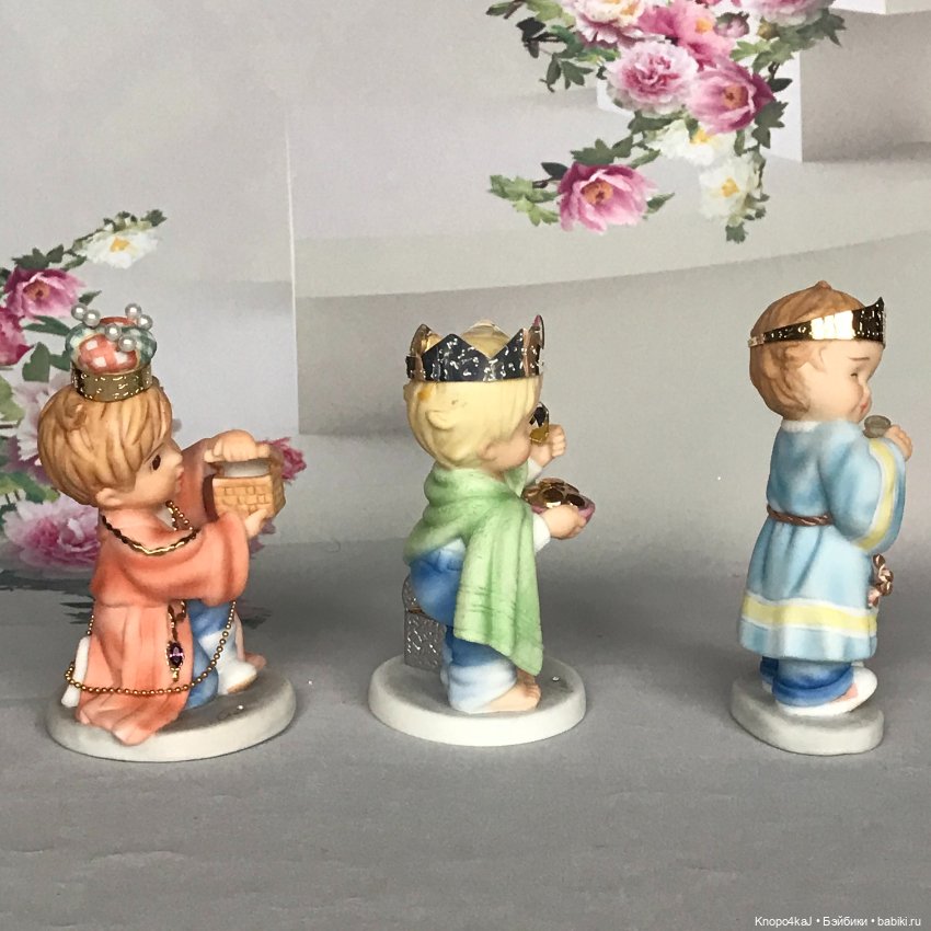 Ashton Drake Marie Osmond Little Miracles Королевские дары - персонажи Рождественского вертепа (фото 7)