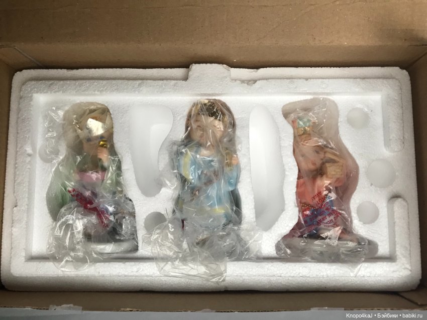 Ashton Drake Marie Osmond Little Miracles Королевские дары - персонажи Рождественского вертепа