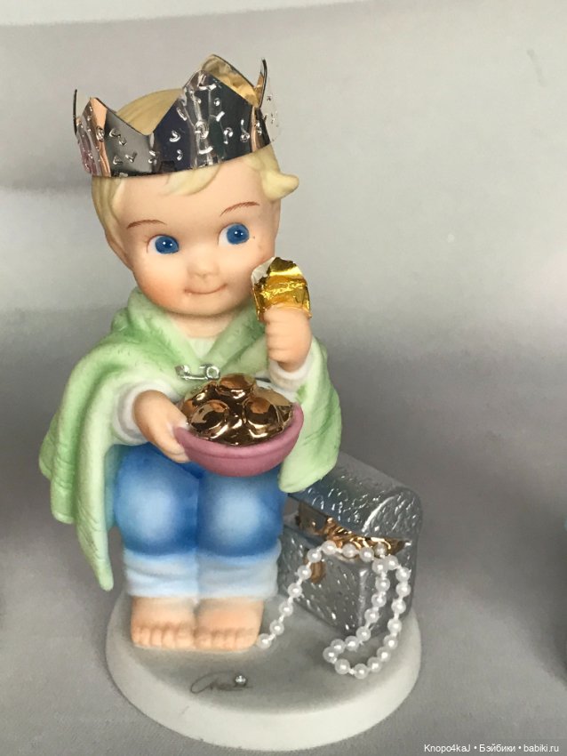 Ashton Drake Marie Osmond Little Miracles Королевские дары - персонажи Рождественского вертепа (фото 6)