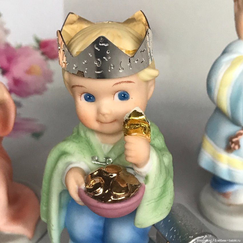 Ashton Drake Marie Osmond Little Miracles Королевские дары - персонажи Рождественского вертепа