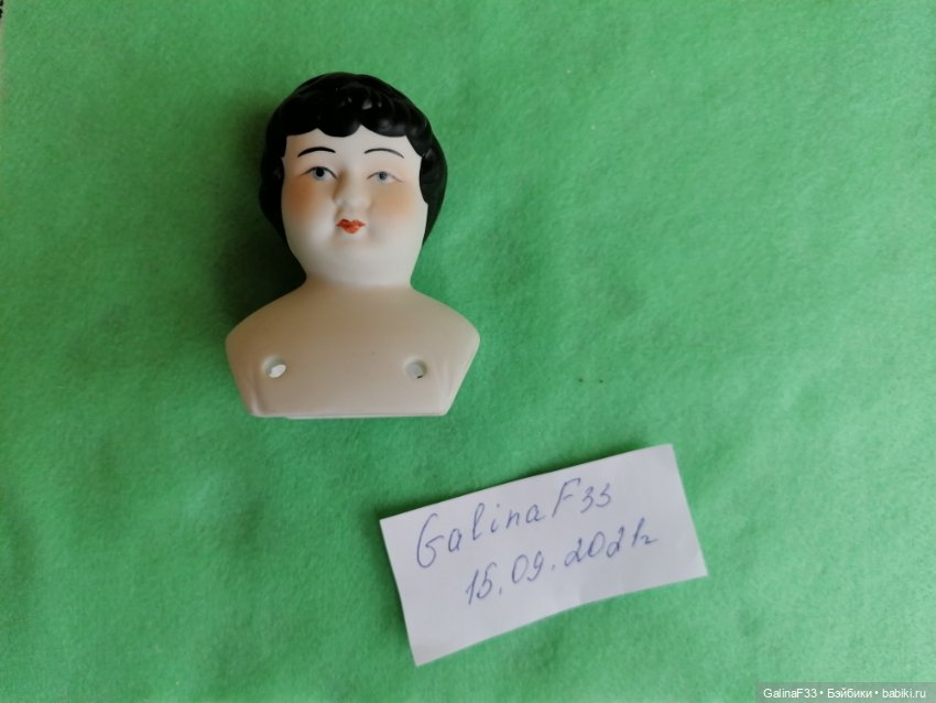 Фарфоровая заготовка куклы ЧайнаДолл