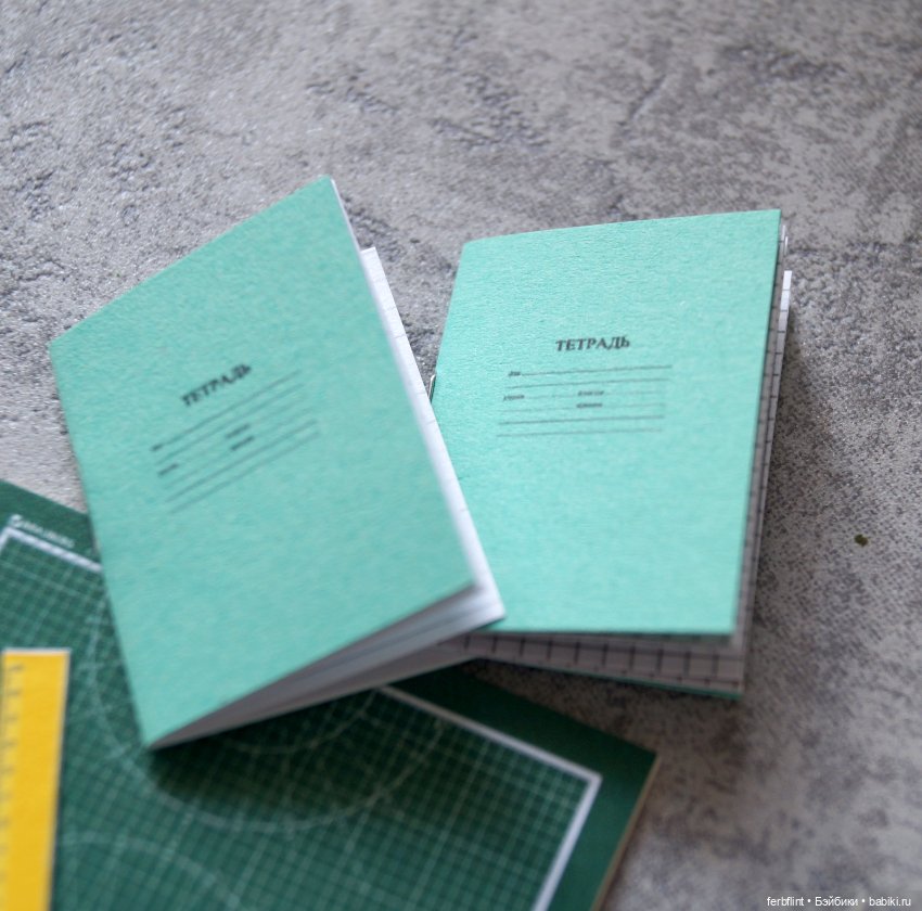 Малый канцелярский набор в масштабе 1:6 (фото 4)