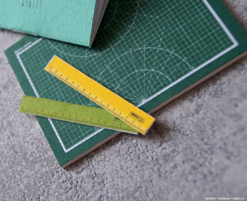 Малый канцелярский набор в масштабе 1:6 (фото 3)