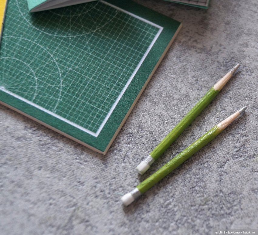 Малый канцелярский набор в масштабе 1:6 (фото 2)