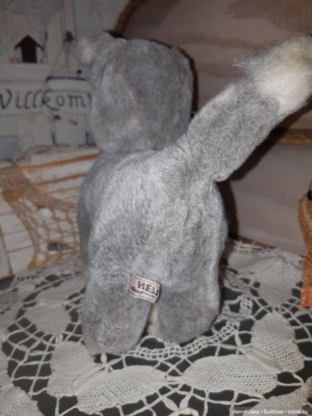 Игрушка котик Германия — Винтажные куклы и игрушки детства (фото 3)