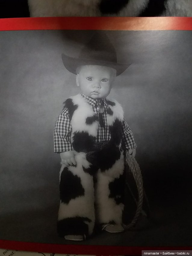 Винтажный голубоглазый Ковбой от Julie Good-Kruger