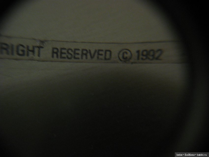 Винтажный поднос Мишки тедди металл Америка (фото 5)