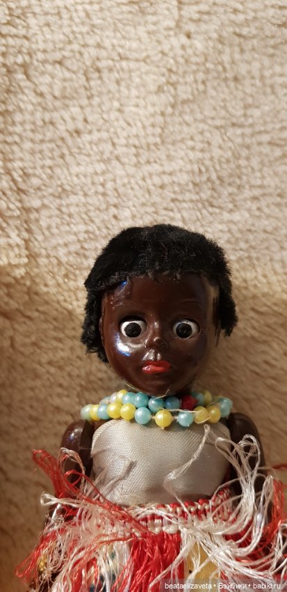 Винтажные куколка негритяночка Rogark