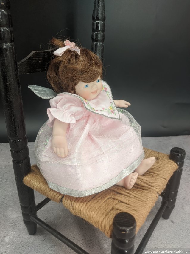 Фарфоровая малышка-ангел Блаженство от Pauline Bjonness Jacobsen (фото 3)