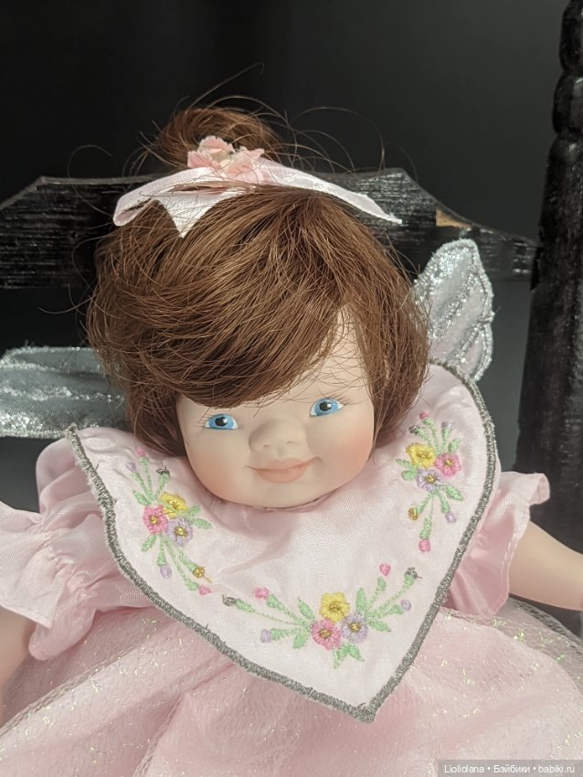 Фарфоровая малышка-ангел Блаженство от Pauline Bjonness Jacobsen (фото 5)