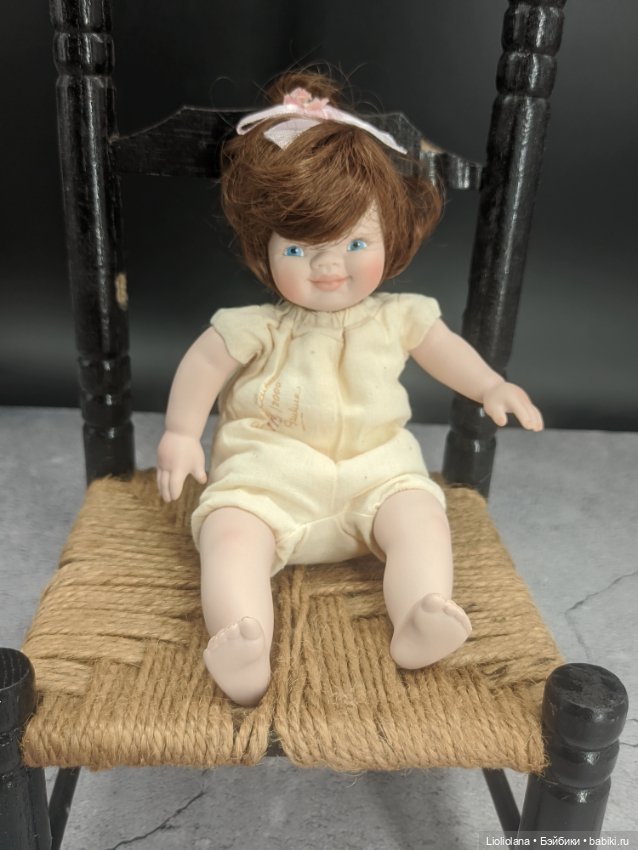 Фарфоровая малышка-ангел Блаженство от Pauline Bjonness Jacobsen (фото 8)