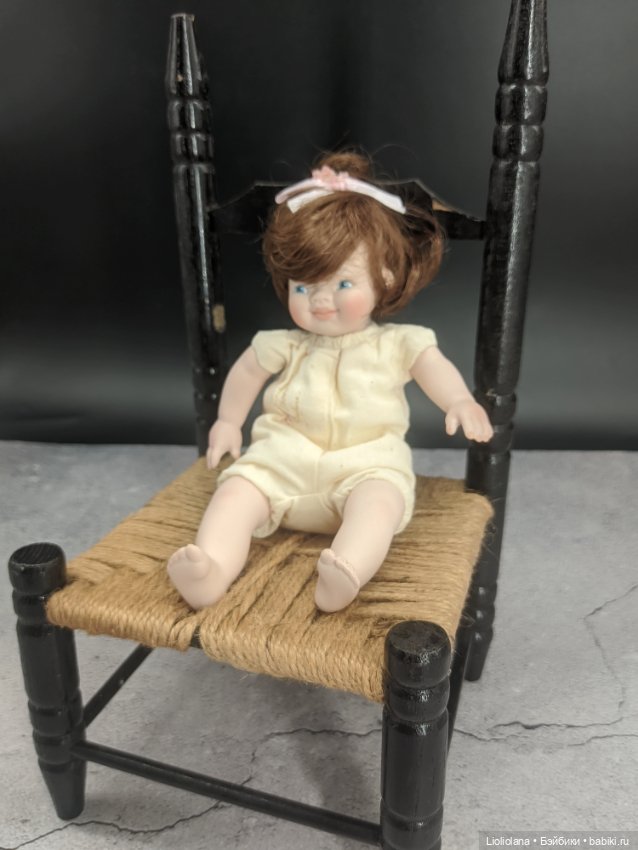 Фарфоровая малышка-ангел Блаженство от Pauline Bjonness Jacobsen (фото 9)