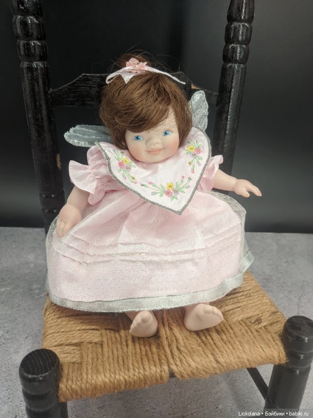 Фарфоровая малышка-ангел Блаженство от Pauline Bjonness Jacobsen (фото 2)