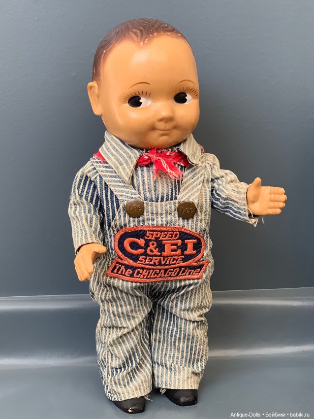 Винтажная коллекционная кукла Buddy Lee