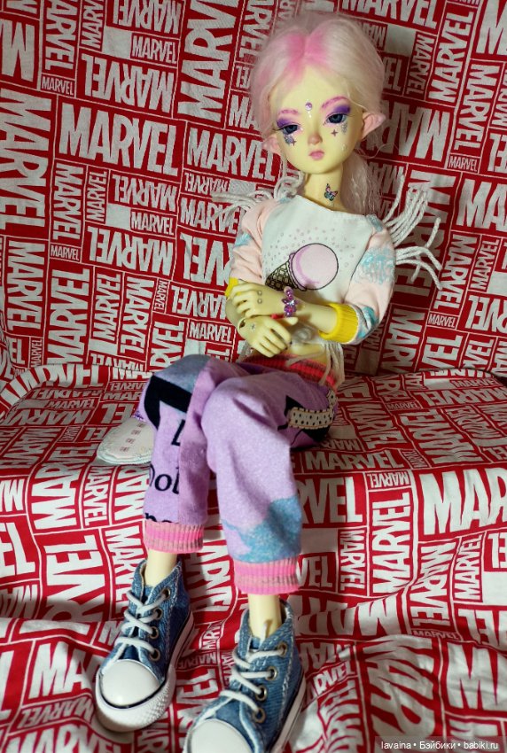 Кукла бжд MSD Illusion Spirit на теле Resinsoul