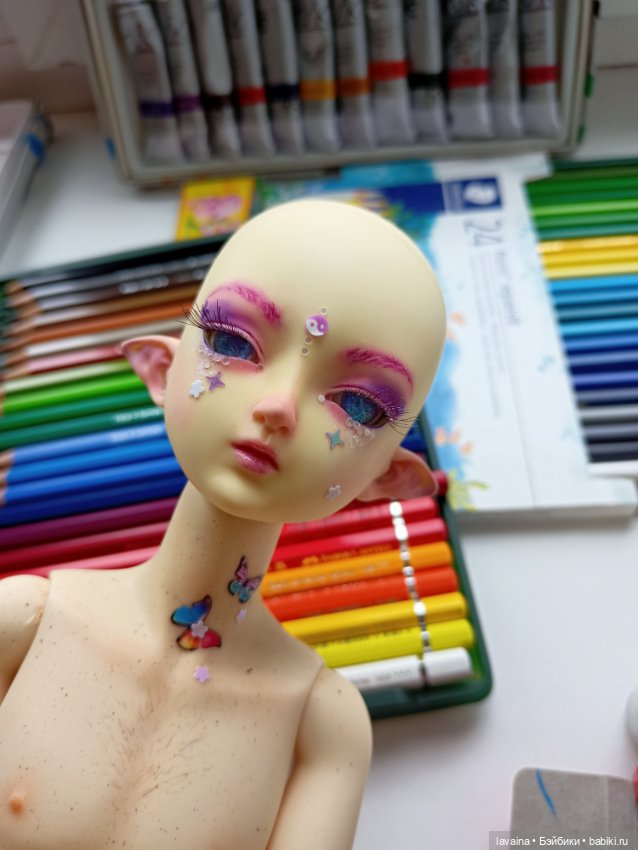 Кукла бжд MSD Illusion Spirit на теле Resinsoul