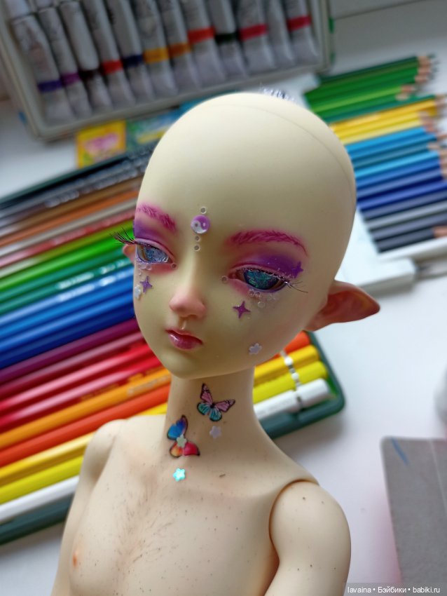 Кукла бжд MSD Illusion Spirit на теле Resinsoul