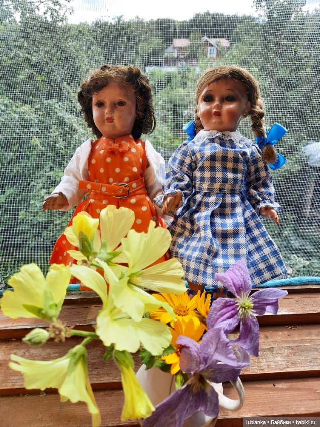 Черноглазая француженка — Винтажные куклы и игрушки детства (фото 6)