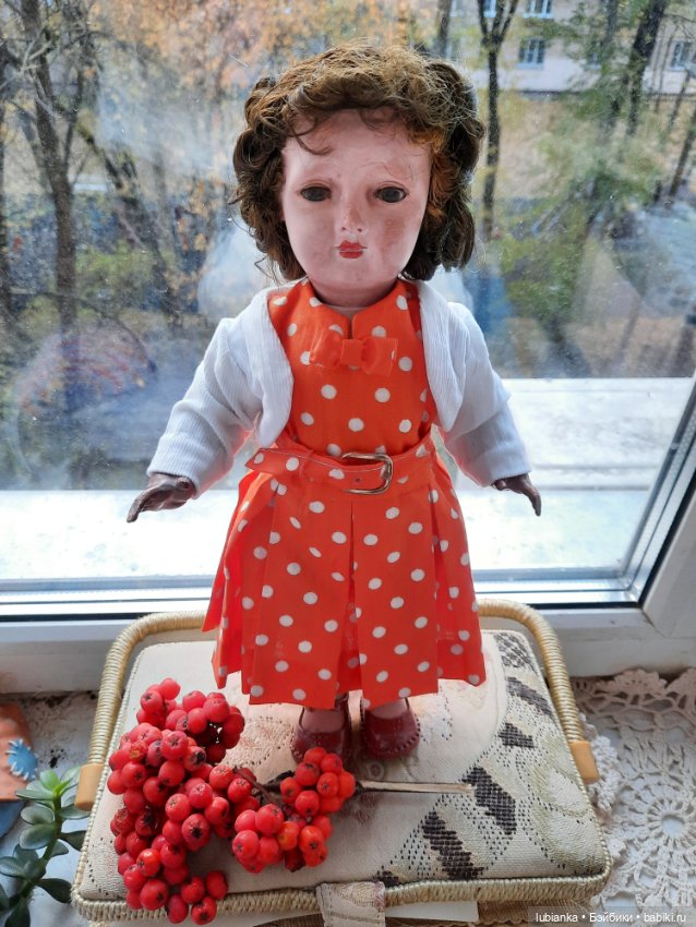 Черноглазая француженка — Винтажные куклы и игрушки детства (фото 8)