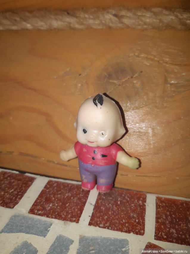 Кьюпи резиновый — Винтажные куклы и игрушки детства