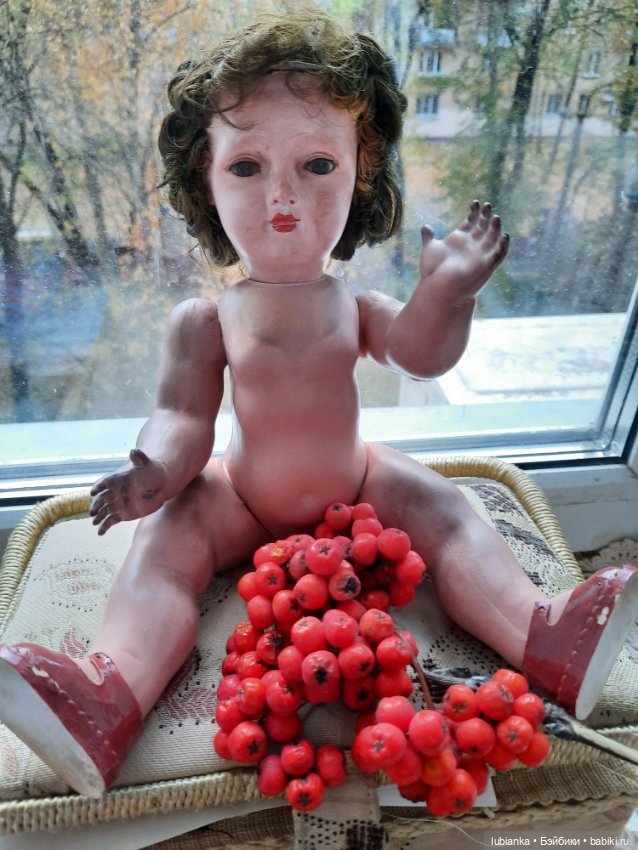 Черноглазая француженка — Винтажные куклы и игрушки детства