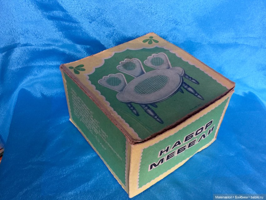 Набор мебели СССР — Кукольная мебель (фото 2)