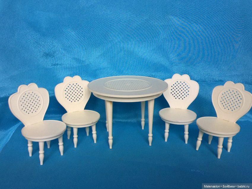 Набор мебели СССР — Кукольная мебель (фото 4)