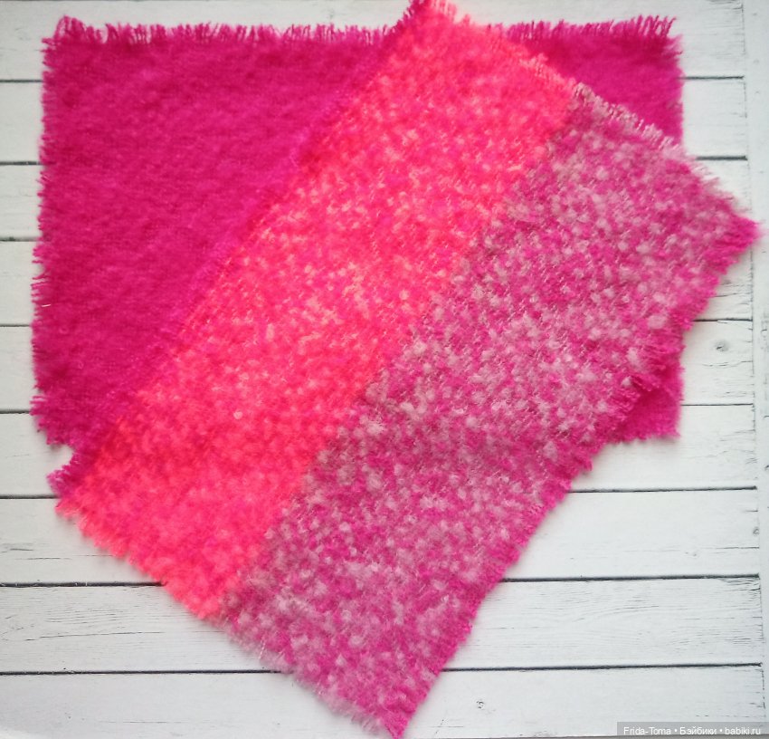 Плед одеяло покрывало Пинк Барби бело серый пыльная роза для кукол в румбокс кукольный дом (фото 10)