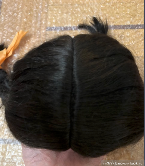 Парик для антикварной куклы (фото 4)