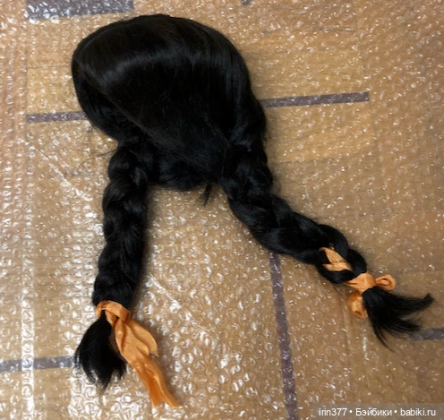 Парик для антикварной куклы (фото 3)