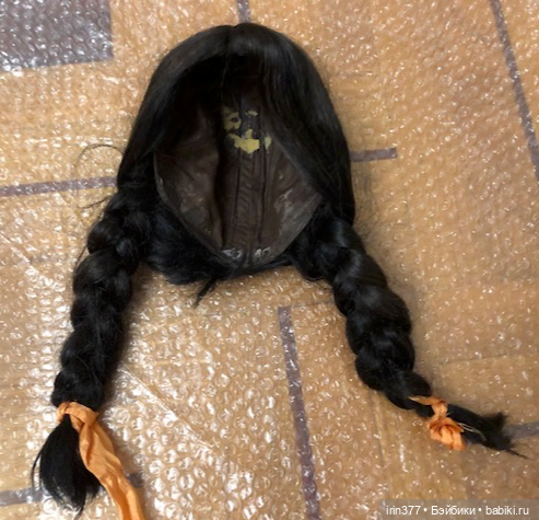Парик для антикварной куклы