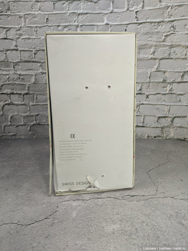 Малышка со слоником от Heidi Ott. 22 см (фото 2)