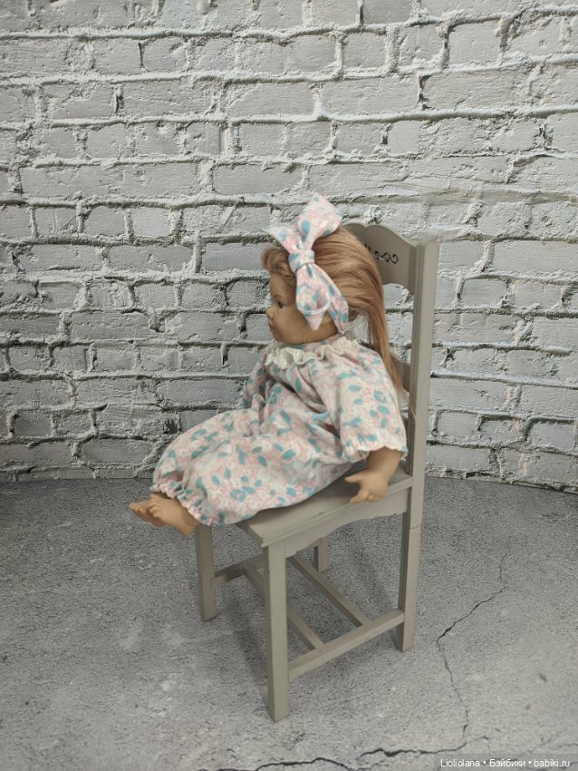 Малышка с длинными волосами от Heidi Ott (фото 5)