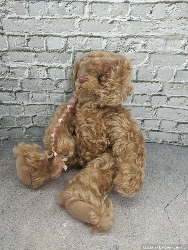 Винтажный мишка Рапунцель. США. 1994 год (фото 10)