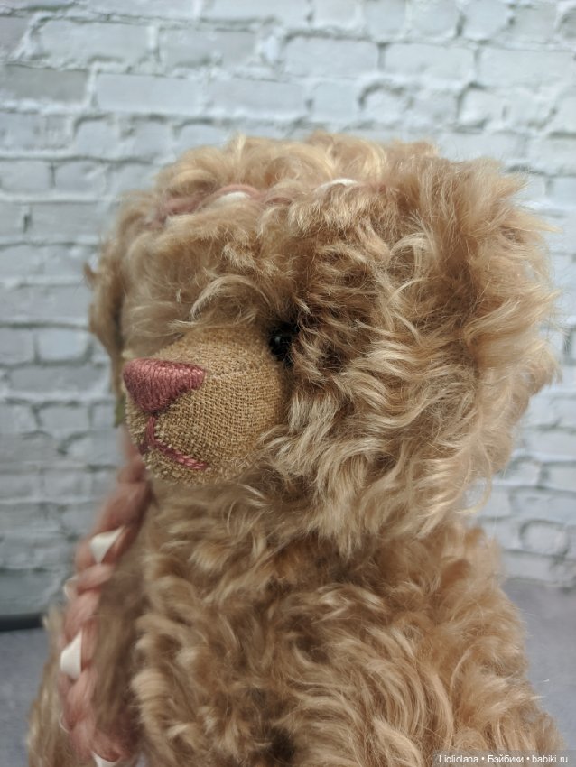 Винтажный мишка Рапунцель. США. 1994 год (фото 6)