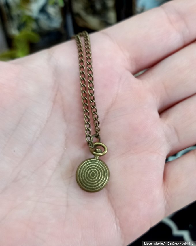 Часы карманные на цепочке мини (фото 6)