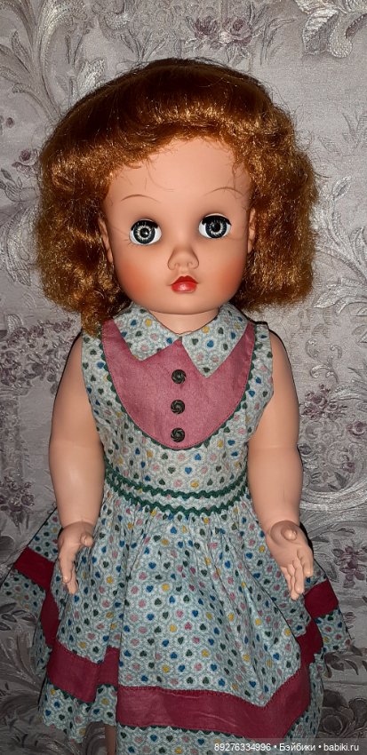 Американская винтажная кукла 1950х Молд Мадам Александер 55см (фото 5)