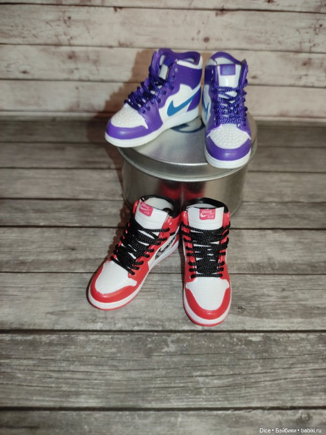 Кроссовки Nike для экшенов, БЖД, phicen, Integrity, action figures 1/6(2)
