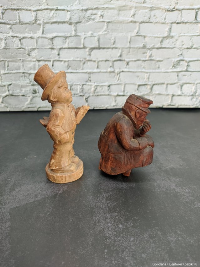 Деревянные статуэтки. С утратами (фото 4)