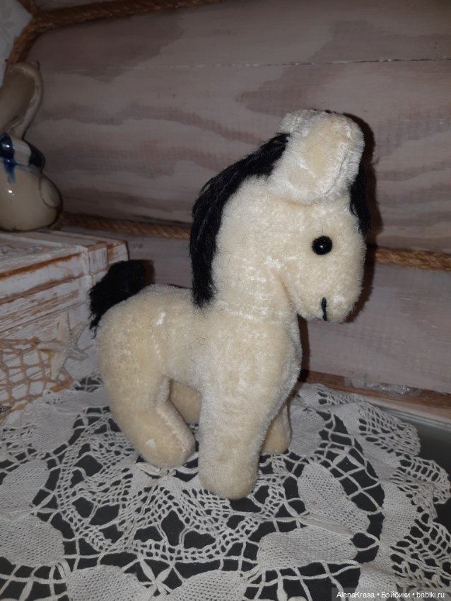 Ослик ГДР — Винтажные куклы и игрушки детства (фото 2)