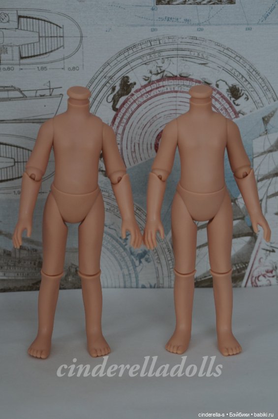 Шарнирное тело для кукол PR