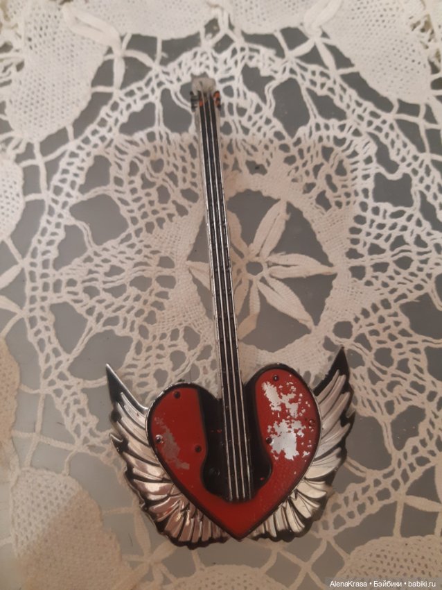 Гитара MGA — Миниатюра для кукол (фото 4)