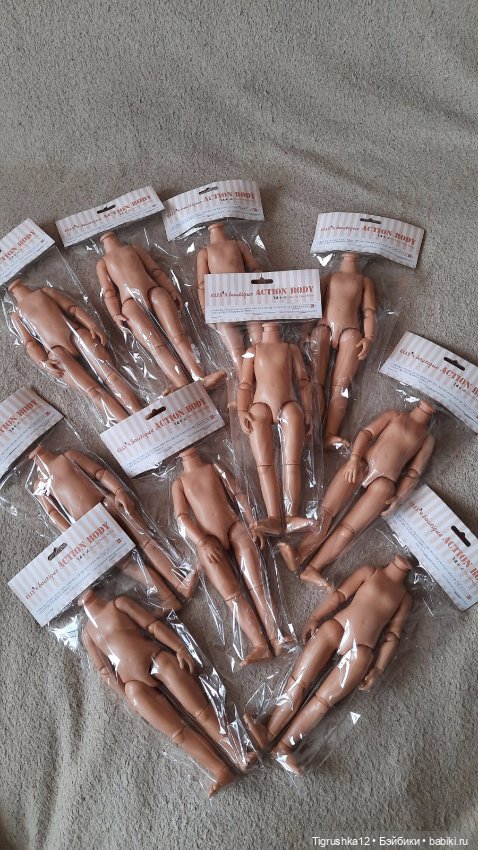 Шарнирное тело для кукол паола рейна (фото 2)