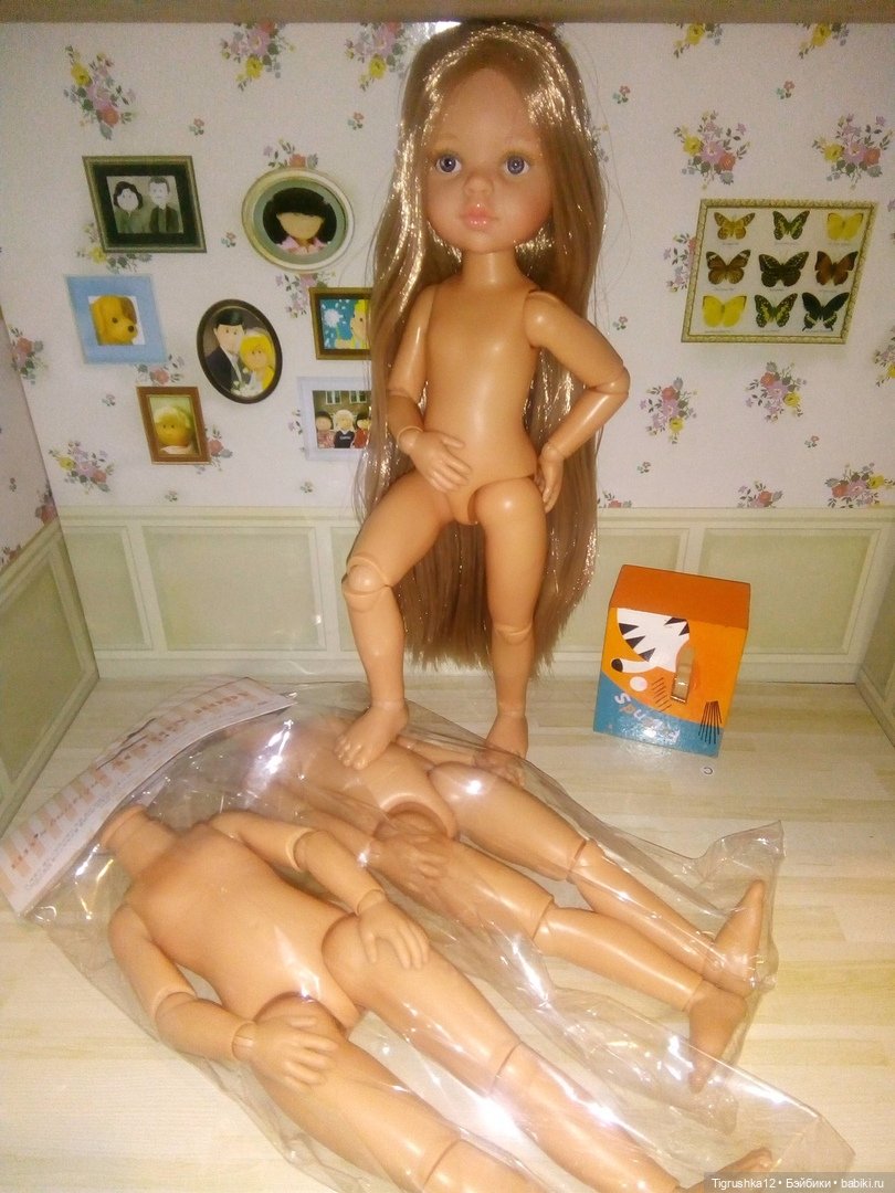 Шарнирное тело для кукол паола рейна